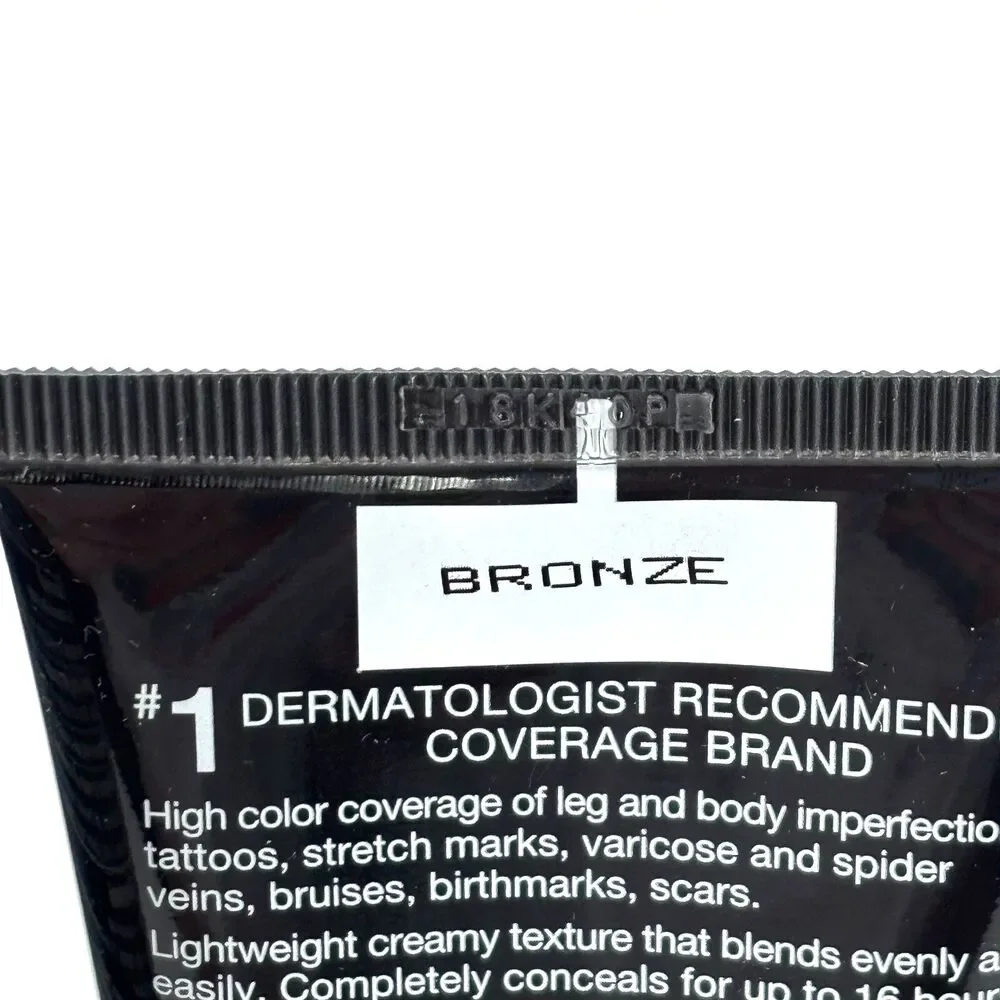 Dermablend Leg and Body Makeup Foundation Bronze 3.4 fl oz Concealer SPF 15 NIB
